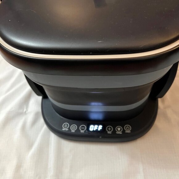 🛑 PUBOO Collapsible ➕🆒 FOOT SPA BATH Heat Massage Balls Timer Pedi💸BUY NOW‼️ - Picture 7 of 16